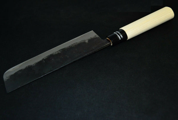 Japanese Kitchen / Chef knives Double Beveled Black Nakiri 170mm from Japan F/S
